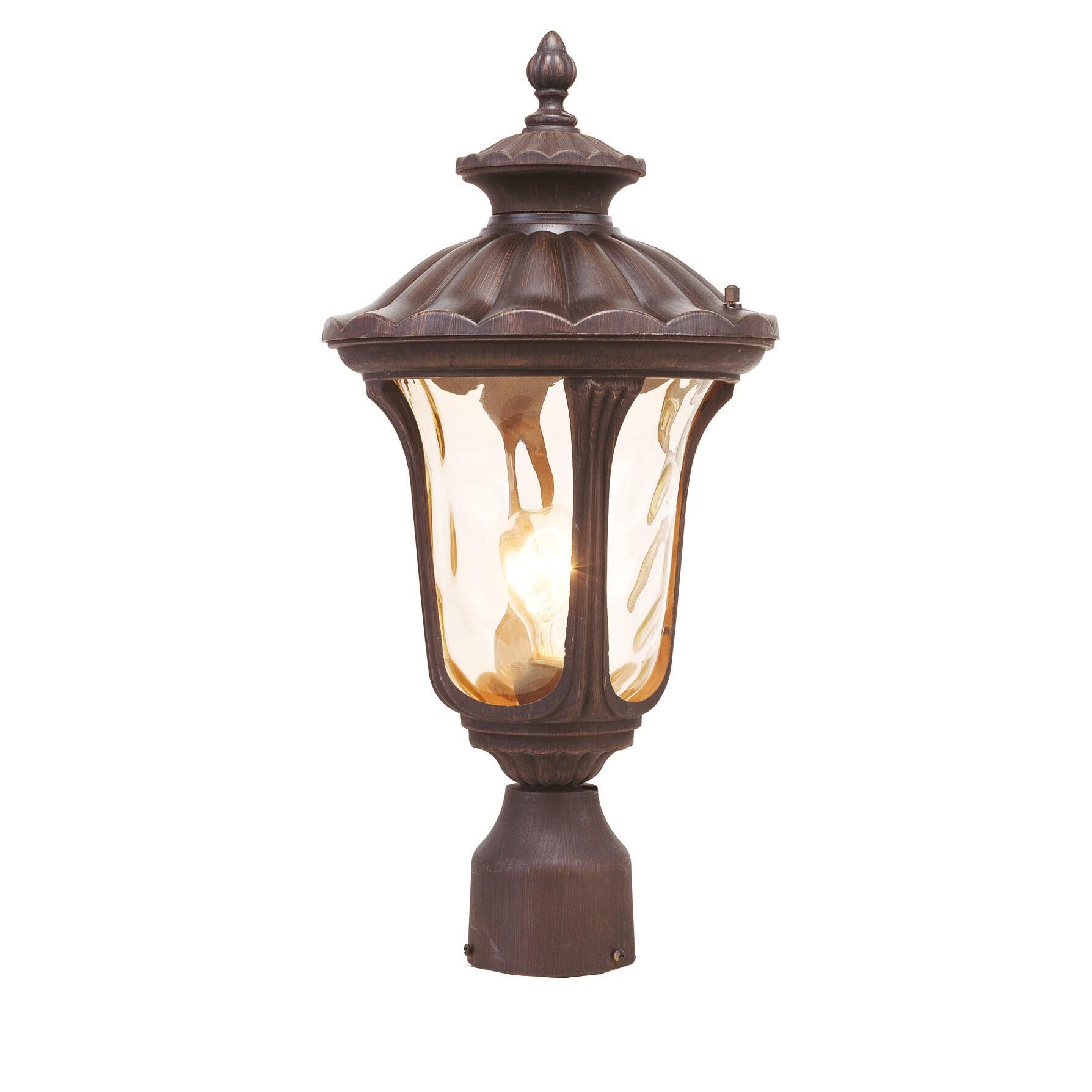 Livex Lighting Oxford 19 Inch Tall Outdoor Post Lamp